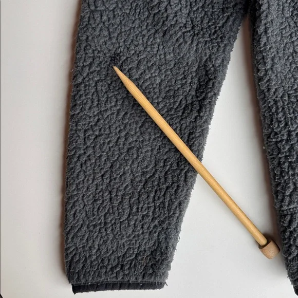 Patagonia kids Retro X Sherpa Fleece Jacket with Bright Blue Accents size XL - Picture 9 of 9